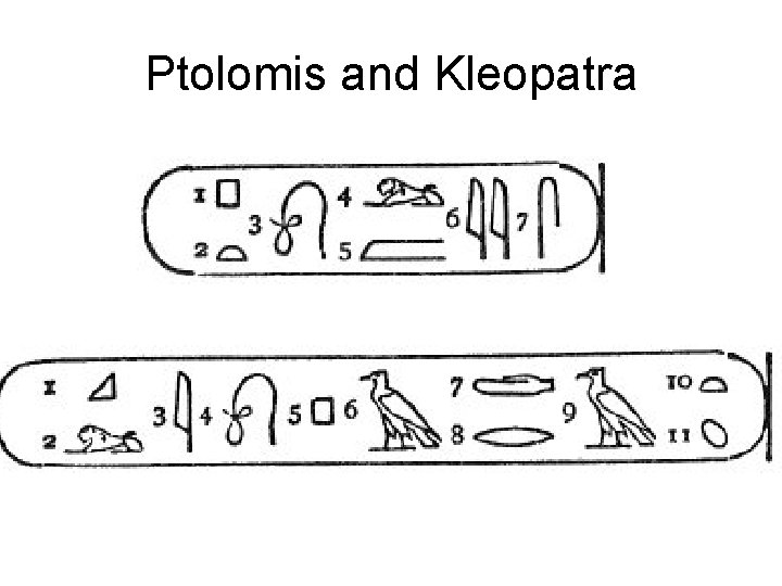 Ptolomis and Kleopatra 
