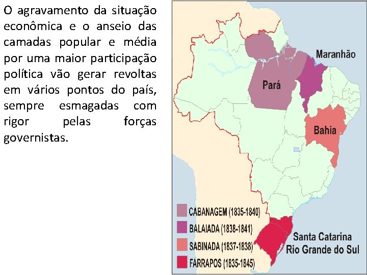 O agravamento da situação econômica e o anseio das camadas popular e média por