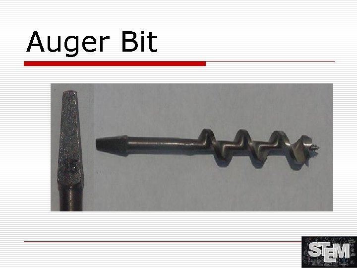 Auger Bit 