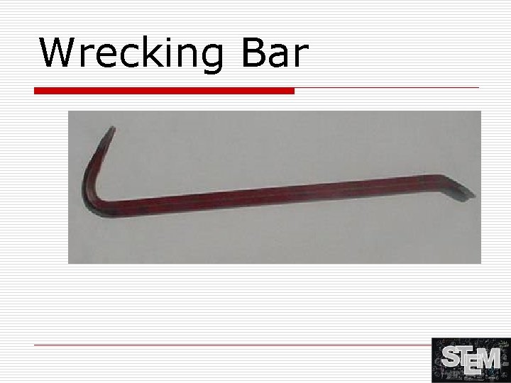 Wrecking Bar 