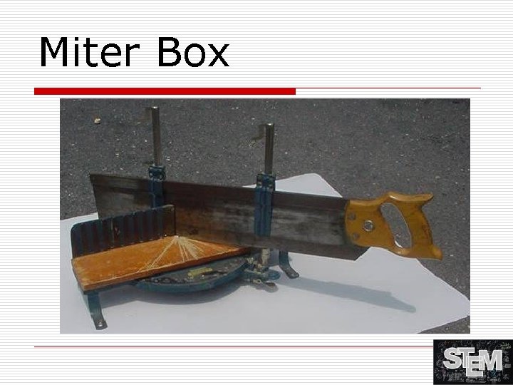 Miter Box 