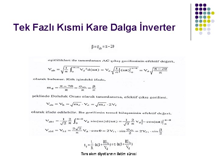Tek Fazlı Kısmi Kare Dalga İnverter Tek Fazlı Kısmi Kare Dalga İnverter
