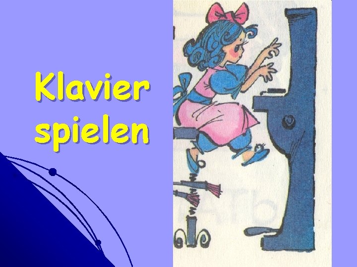 Klavier spielen 