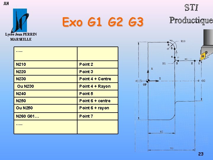 JLH Exo G 1 G 2 G 3 Lycée Jean PERRIN MARSEILLE …. .