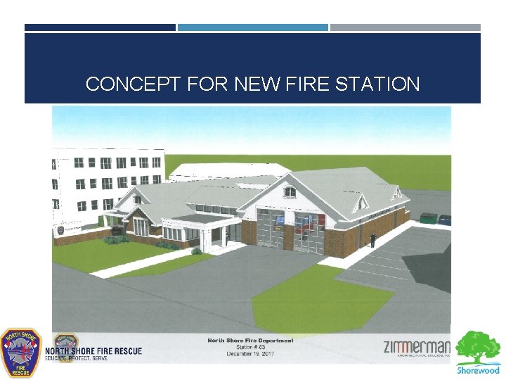 CONCEPT FOR NEW FIRE STATION 