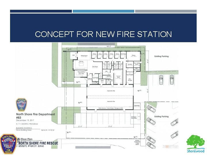 CONCEPT FOR NEW FIRE STATION 