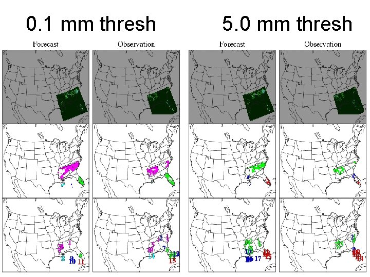 0. 1 mm thresh 5. 0 mm thresh 0. 1 mm thresh 5. 0 mm thresh