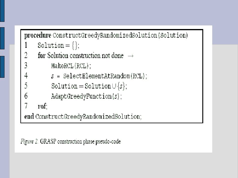 GRASP Greedy Randomized Adaptive Search Procedures Autores Thomas