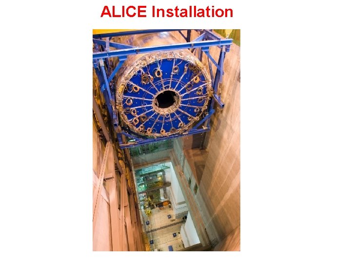 ALICE Installation 
