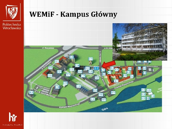 WEMi. F - Kampus Główny 