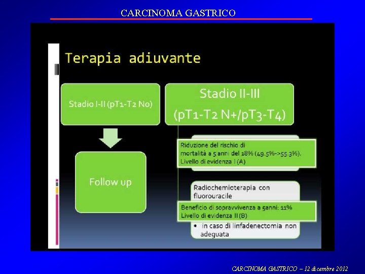 CARCINOMA GASTRICO – 12 dicembre 2012 