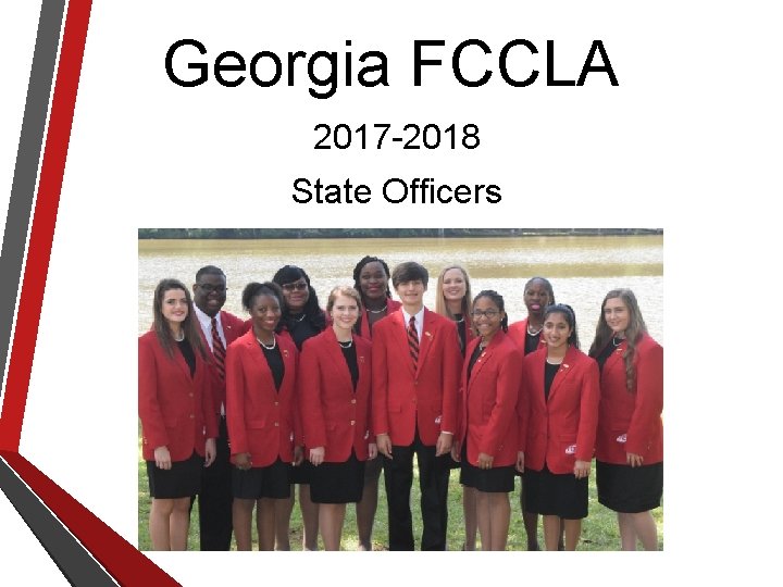 Georgia FCCLA 2017 -2018 State Officers 