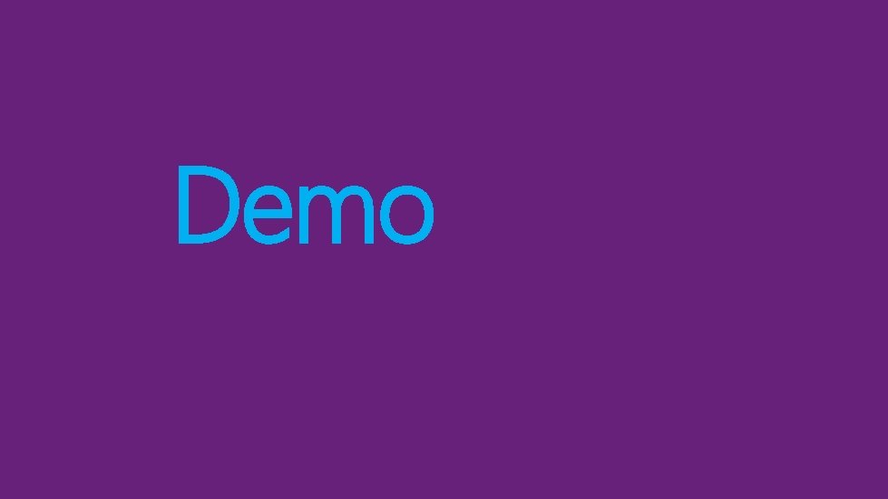 Demo 