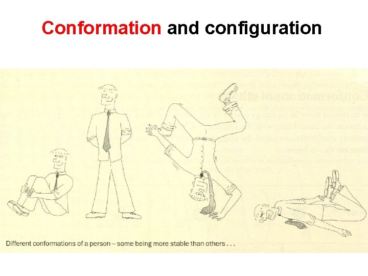 Conformation and configuration 