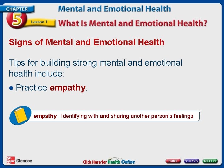 Signs of Mental and Emotional Health Tips for building strong mental and emotional health