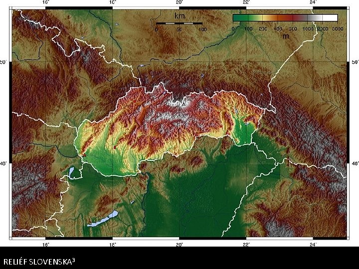 RELIÉF SLOVENSKA 3 