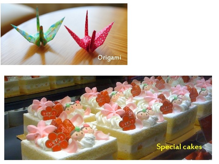Origami Special cakes 