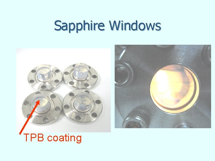 Sapphire Windows TPB coating 