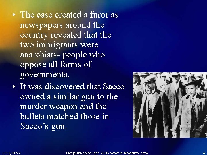  • The case created a furor as newspapers around the country revealed that