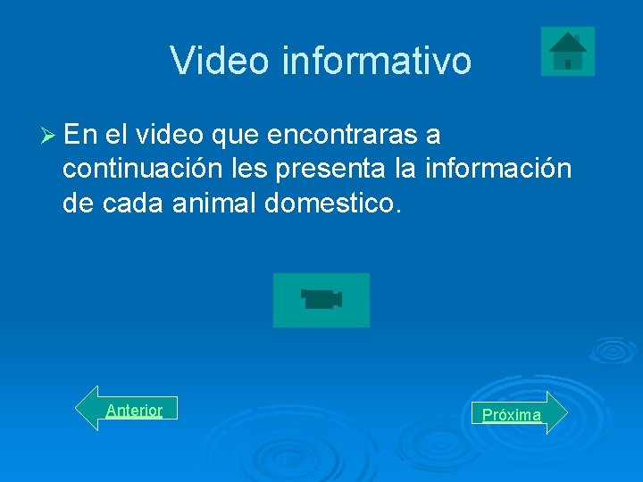 Video informativo Ø En el video que encontraras a continuación les presenta la información