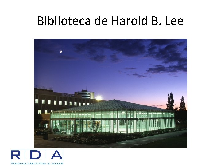 Biblioteca de Harold B. Lee 