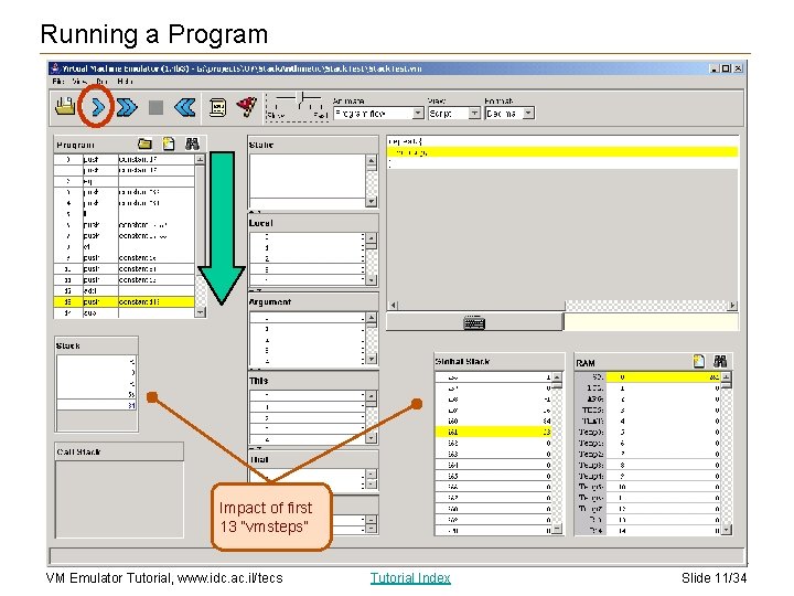 VM Emulator Tutorial This program is part of
