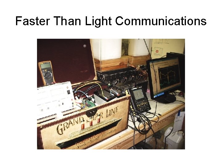 Faster Than Light Communications 