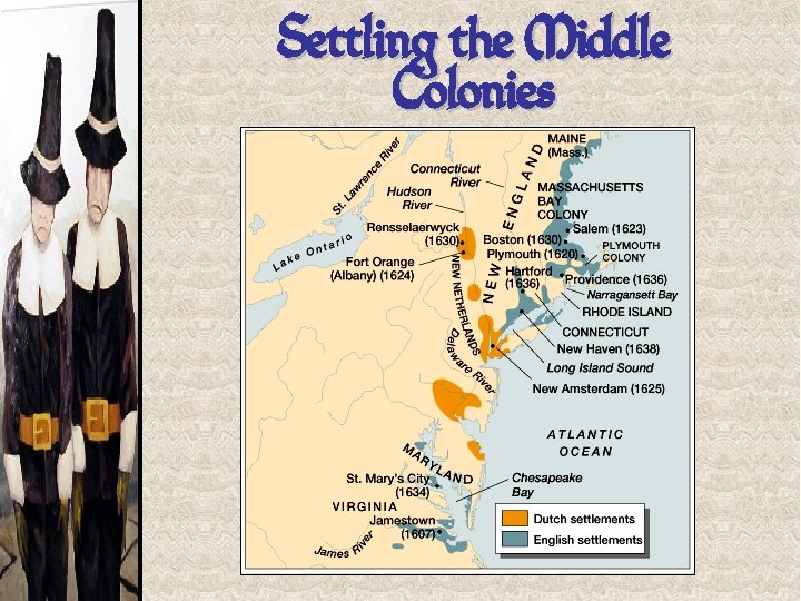 Settling the Middle Colonies 
