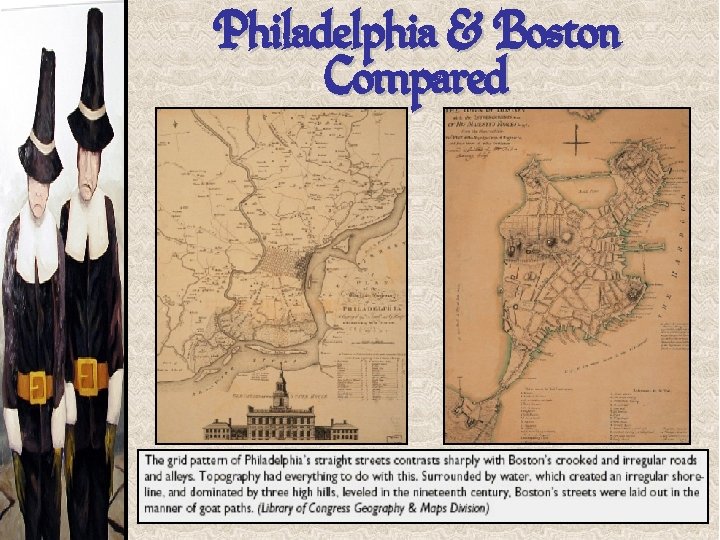 Philadelphia & Boston Compared 