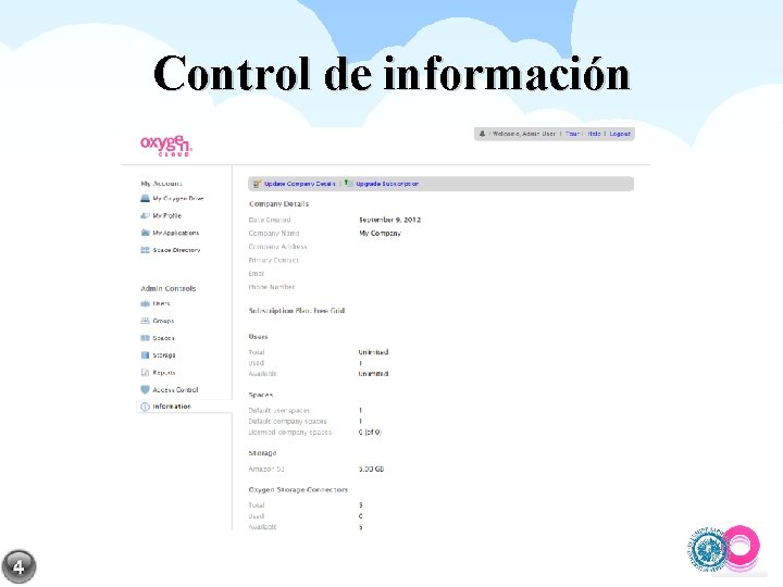 Control de información 