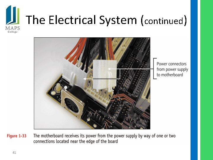 The Electrical System (continued) 41 