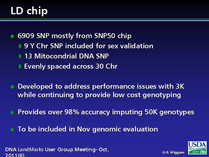 LD chip l l 6909 SNP mostly from SNP 50 chip w 9 Y