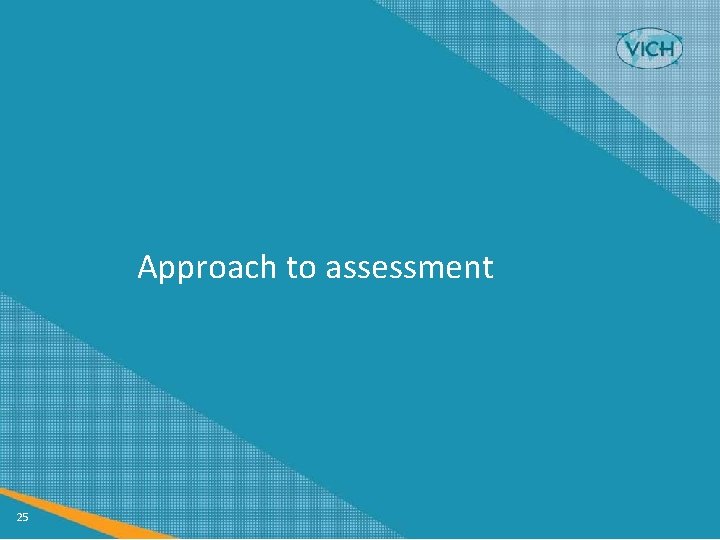 Approach to assessment 25 