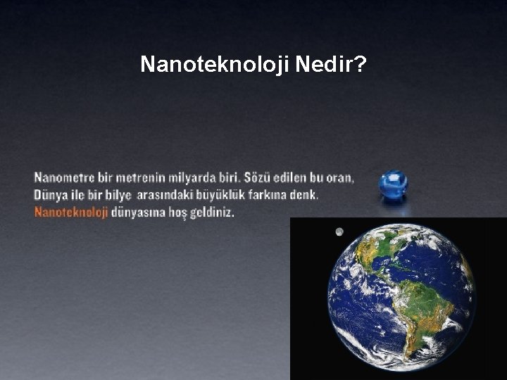 Nanoteknoloji Nedir? 