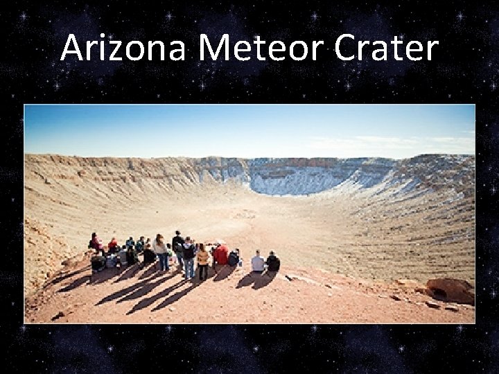 Arizona Meteor Crater 