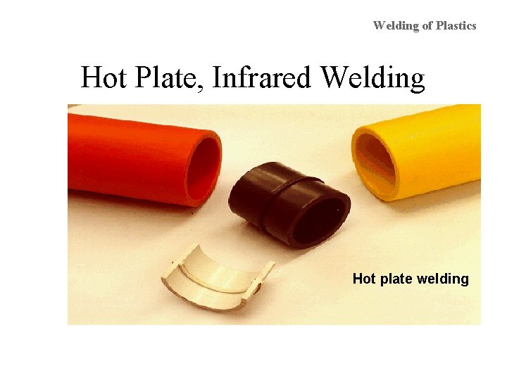 Welding of Plastics Hot Plate, Infrared Welding Hot plate welding 