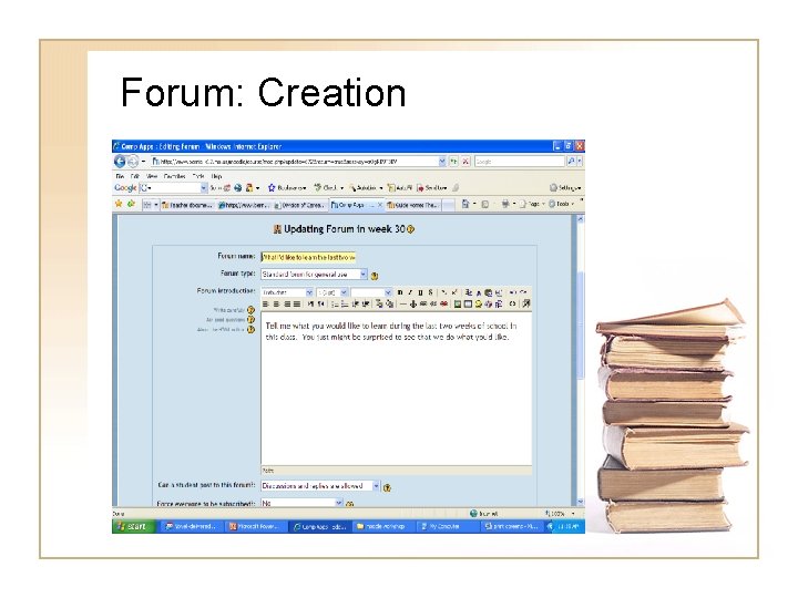 Forum: Creation 