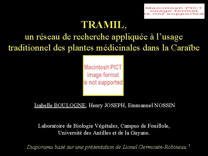 TRAMIL, un réseau de recherche appliquée à l’usage traditionnel des plantes médicinales dans la