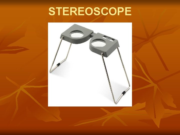 STEREOSCOPE 