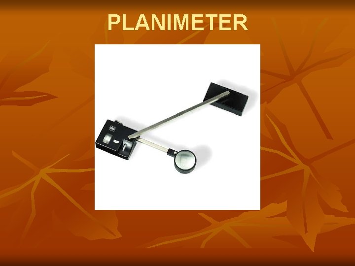 PLANIMETER 