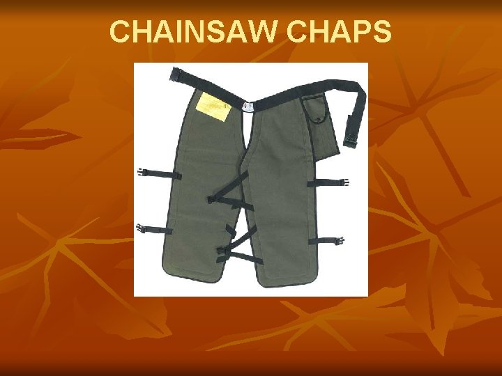 CHAINSAW CHAPS 