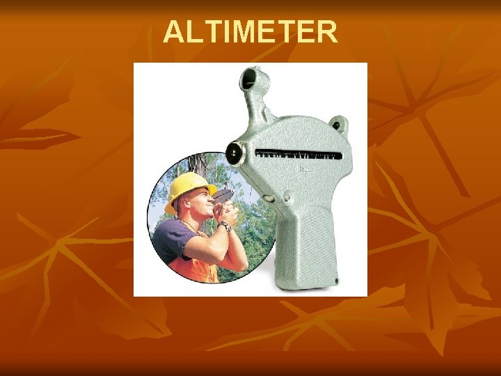 ALTIMETER 