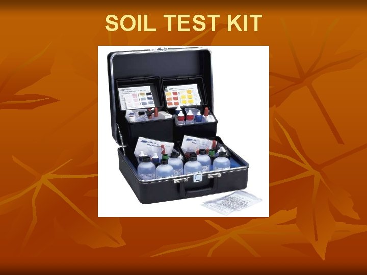 SOIL TEST KIT 