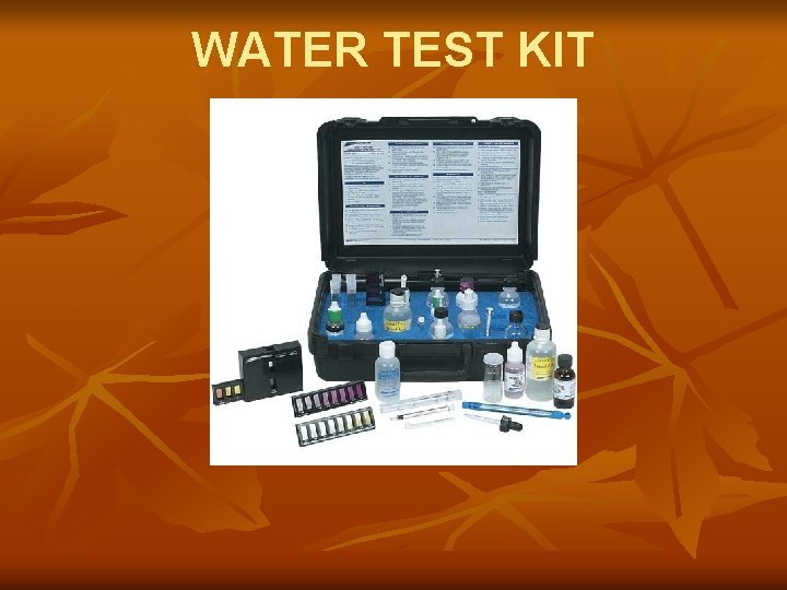 WATER TEST KIT 