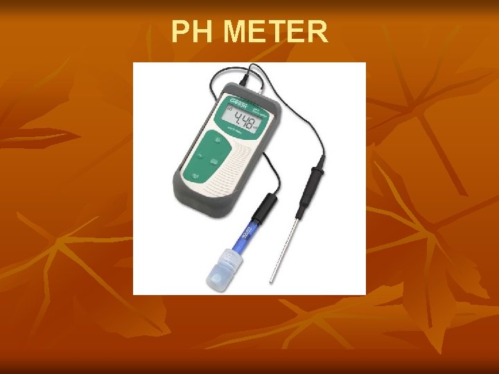 PH METER 