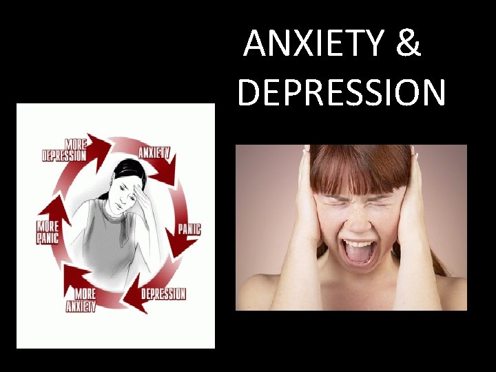 ANXIETY & DEPRESSION 