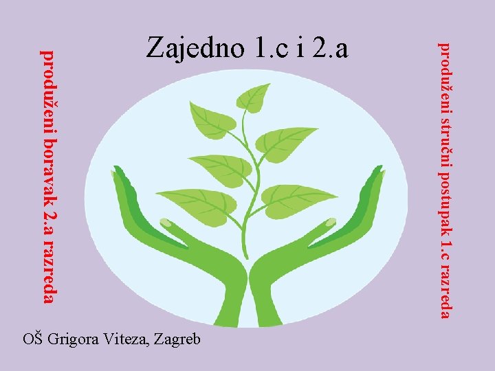 OŠ Grigora Viteza, Zagreb produženi stručni postupak 1. c razreda produženi boravak 2. a
