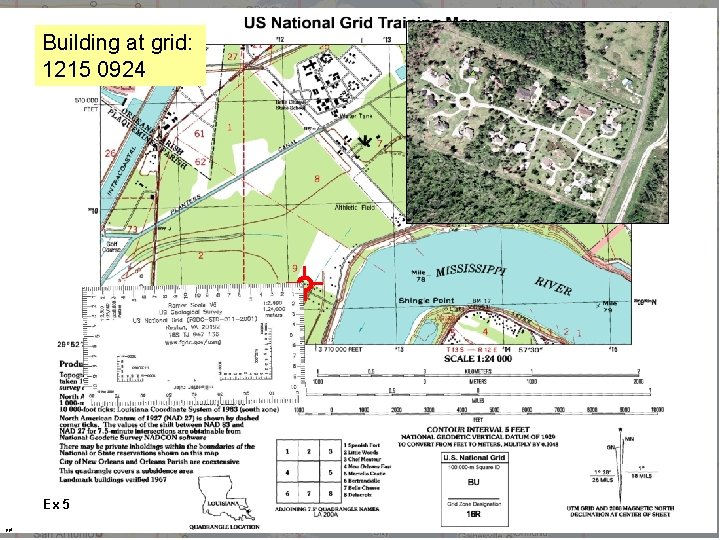 Building at grid: 1215 0924 Ex 5 ppt USNG 