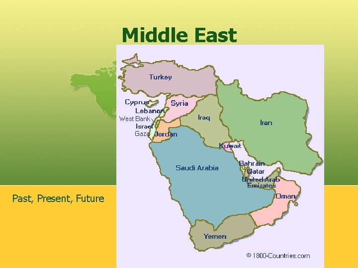 Middle East Past, Present, Future Middle East Past, Present, Future