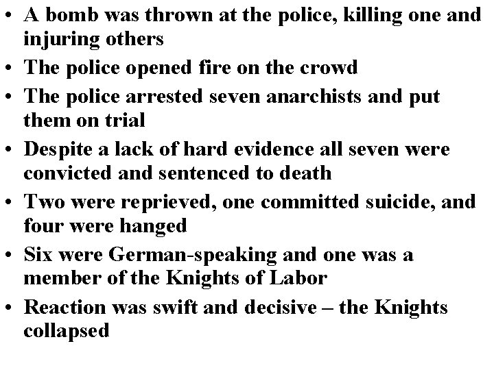 • A bomb was thrown at the police, killing one and injuring others • A bomb was thrown at the police, killing one and injuring others
